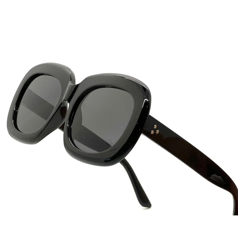 Kids Black Oversized Oval Sunglasses Fashion Fun Shades‎ UV Protection Girls New